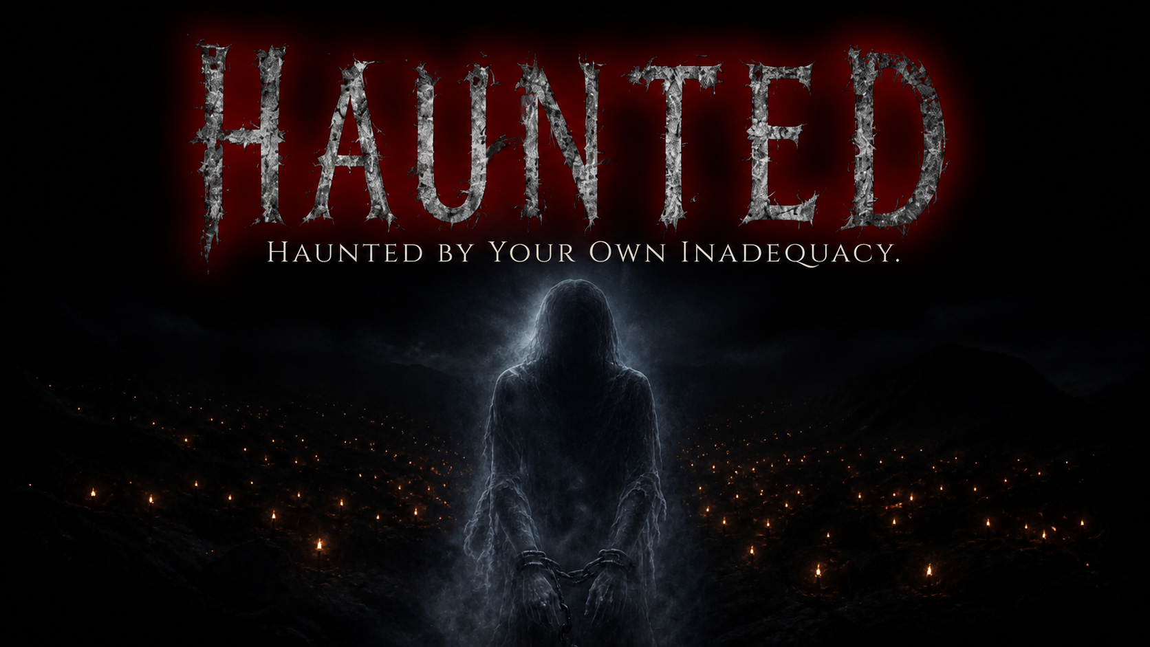 Haunted by Your Own Inadequacy sermon graphic